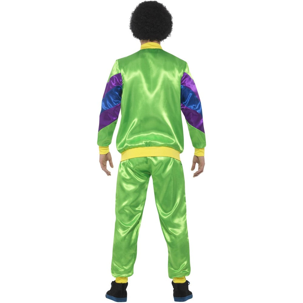 80s Height Of Fashion Shell Suit Costume | Medium | Green