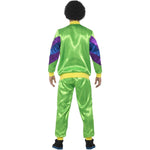 80s Height Of Fashion Shell Suit Costume | XL | Green