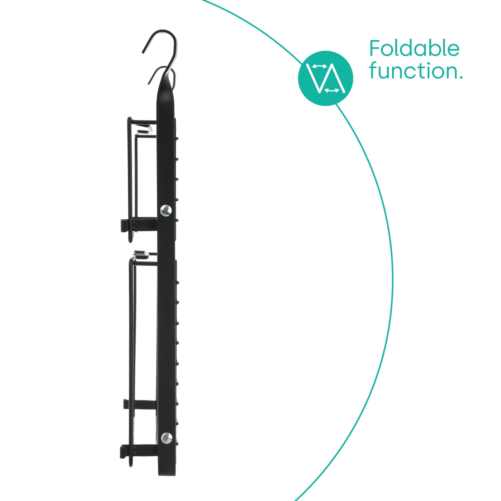 Kitchen Hanging Rack - Black
