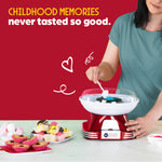 Wicked Gizmos Retro Candy Floss Maker Cotton Candy Machine With Accessories
