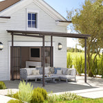 3 X 3(m) Waterproof Metal Pergola Easy To Assemble Lean To