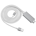 Full Hd Support Hdmi Connector Cable For Phone/pad | Gray