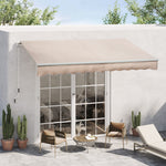 3x2m Manual Window Awning W/ Hand Crank | Beige