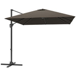 2.5x2.5m Offset Parasol, Cantilever Umbrella