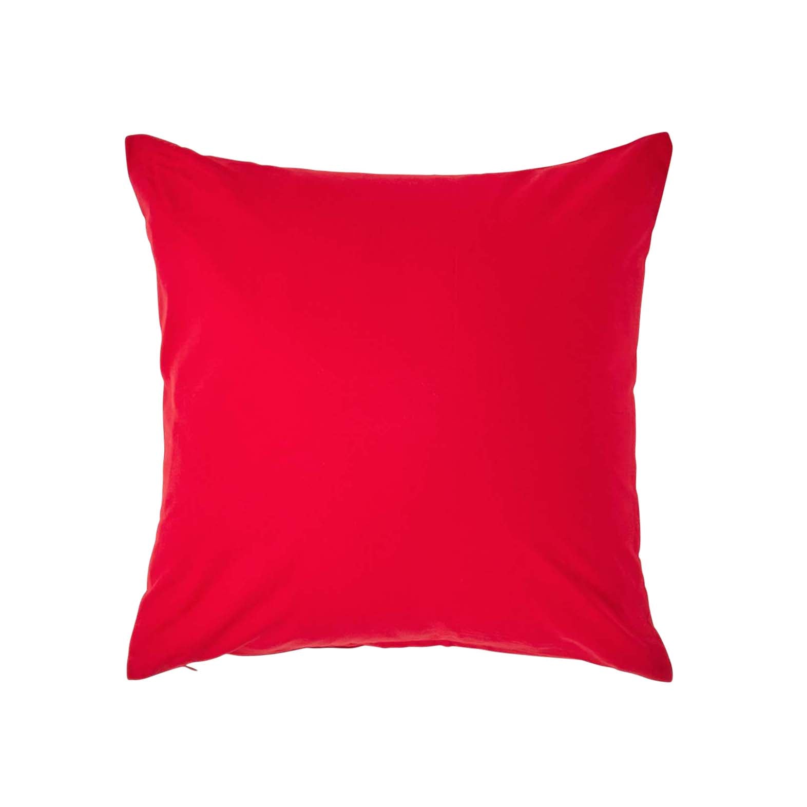 Continental Egyptian Cotton Pillowcase 200 Tc | 40cm x 40cm | Red
