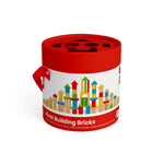 80pc Wooden Building Bricks
