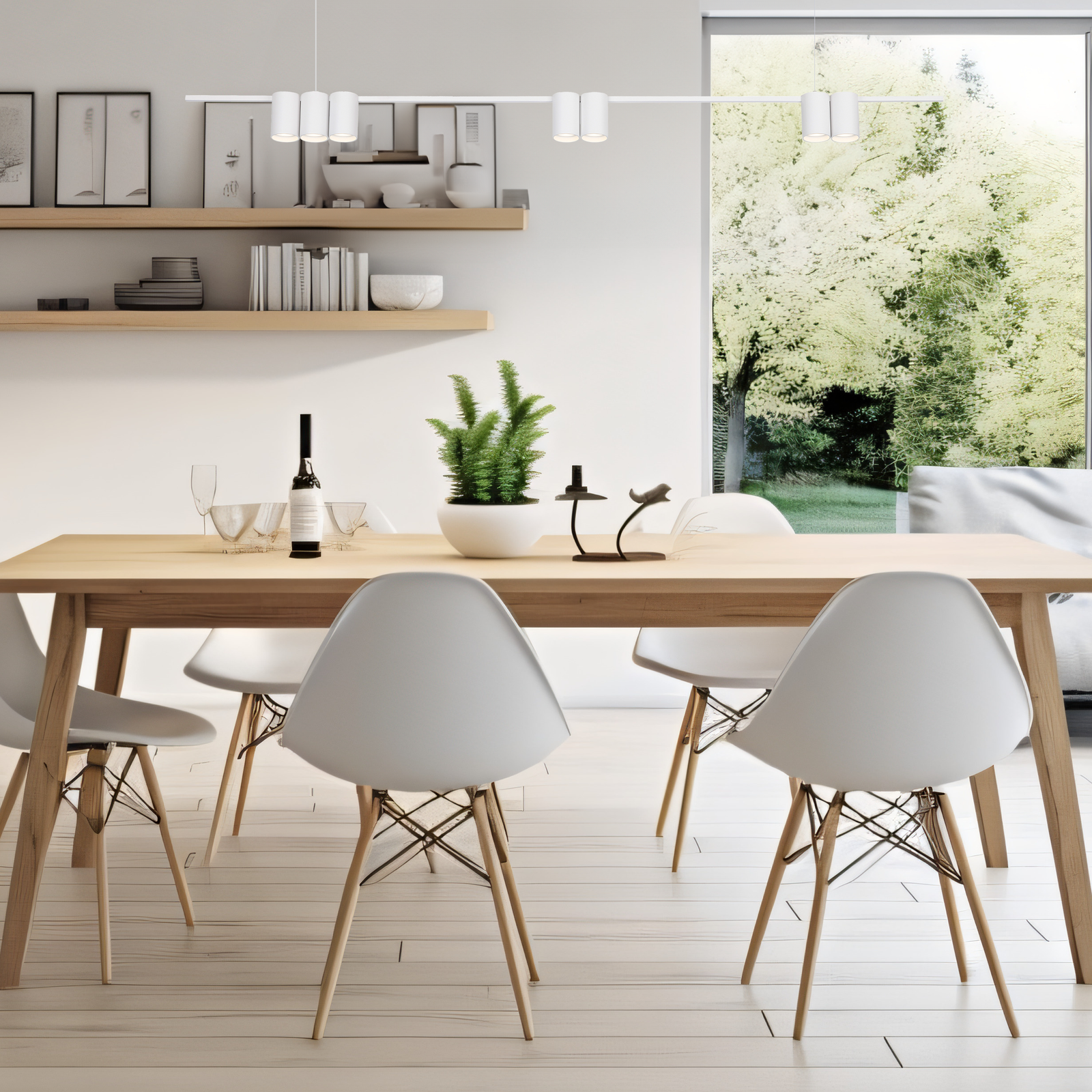 Pendant Light (strip) Genesis 7xgu10 | White