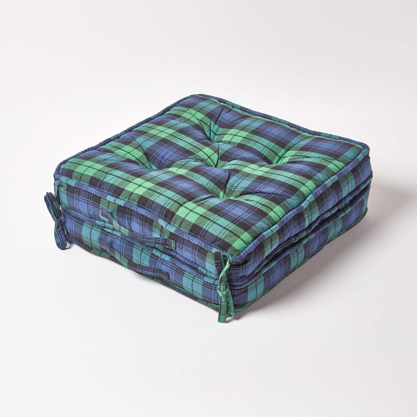 Travel Support Booster Cushion | 50cm x 50cm | Blackwatch