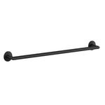 Stainless Steel Towel Rail Self Adhesive Wall Mounted | Black