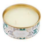 Plum Blossom Scent Soy Wax Tin Scented Candle