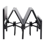 90*190cm Portable Folding Guest Bed With Mattress