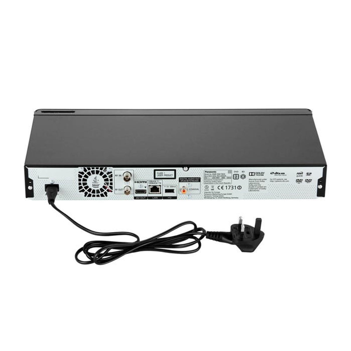Dmr-bwt850eb 3d Blu-ray Disc Recorder With Twin Hd Dvd | Black