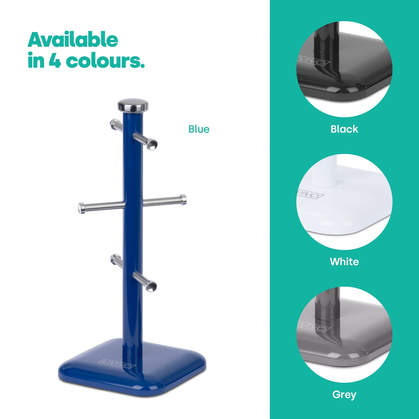 Taurus Mug Tree Stand | Navy Blue