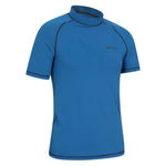 Mens Uv Protection Rash Guard | Small | Blue