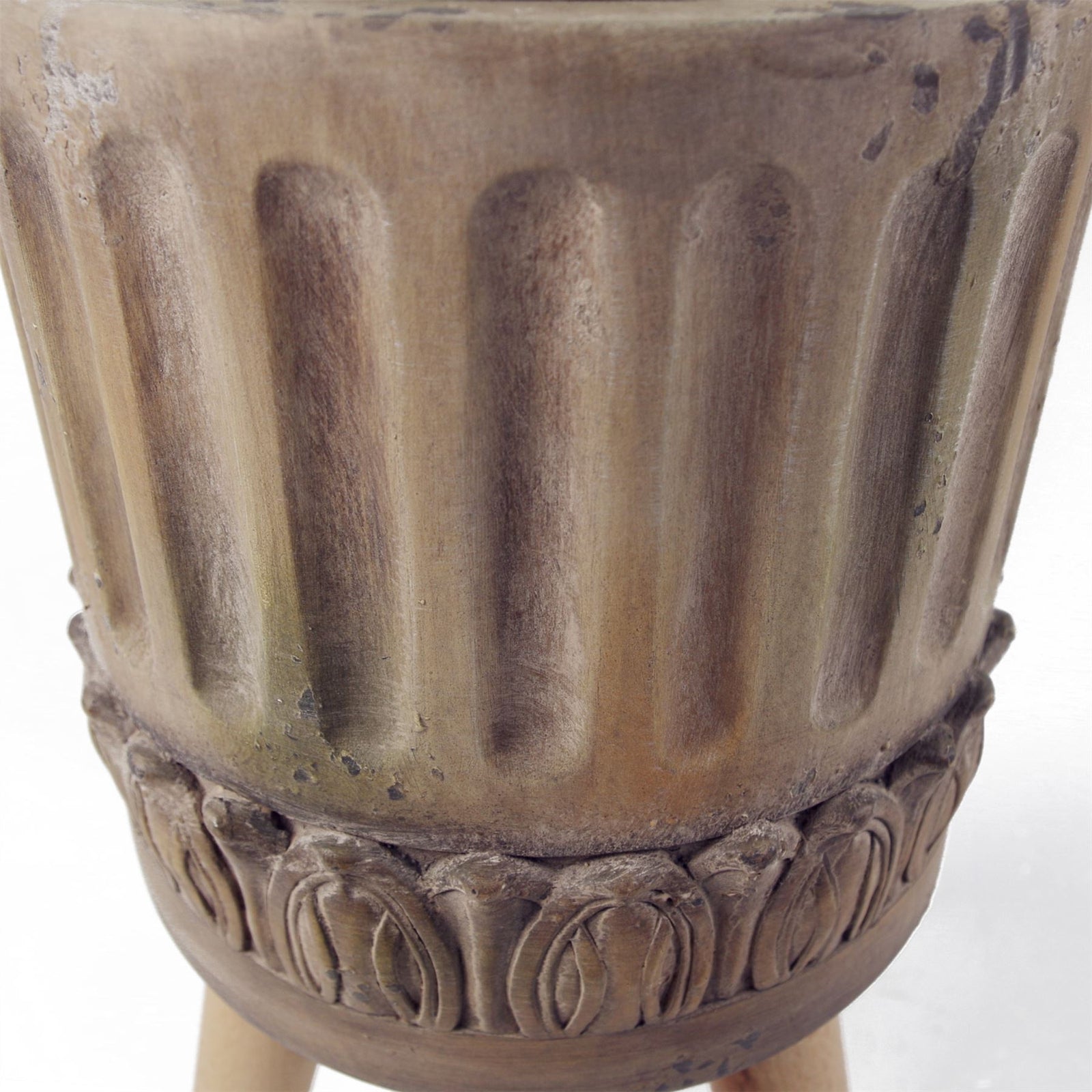 X 21.5cm Zandi Roman Composite Large Planter 40cm