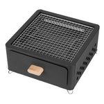 Living and Home Portable Metal Bbq Grill & Tea Stove With Foldable Legs