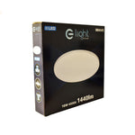 Bravo Led Ceiling Or Wall Lamp Stylish And Durable Ip44 Suitable For Kitchens Bathrooms Or Outdoor Settings | 33cm | White