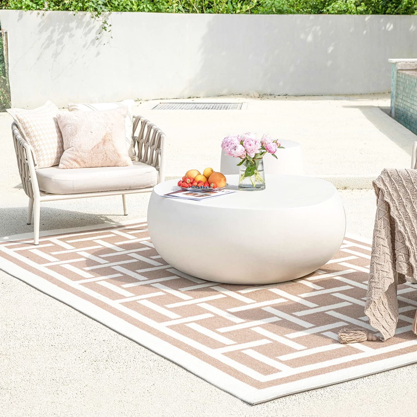 Ikaria Grc Coffee Table | Cream White