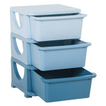 Kids Storage Units With Drawers 3 Or 6 Tier Chest Vertical Dresser Tower | Blue