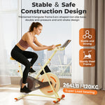 Centra Magnetic Exercise Bike 120kg Indoor Spin Bike With Lcd Display And App