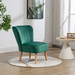 Arezza Velvet Accent Chair | Green