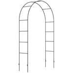 Outdoor Garden Arch, Metal Garden Arbor For Climbing Plants