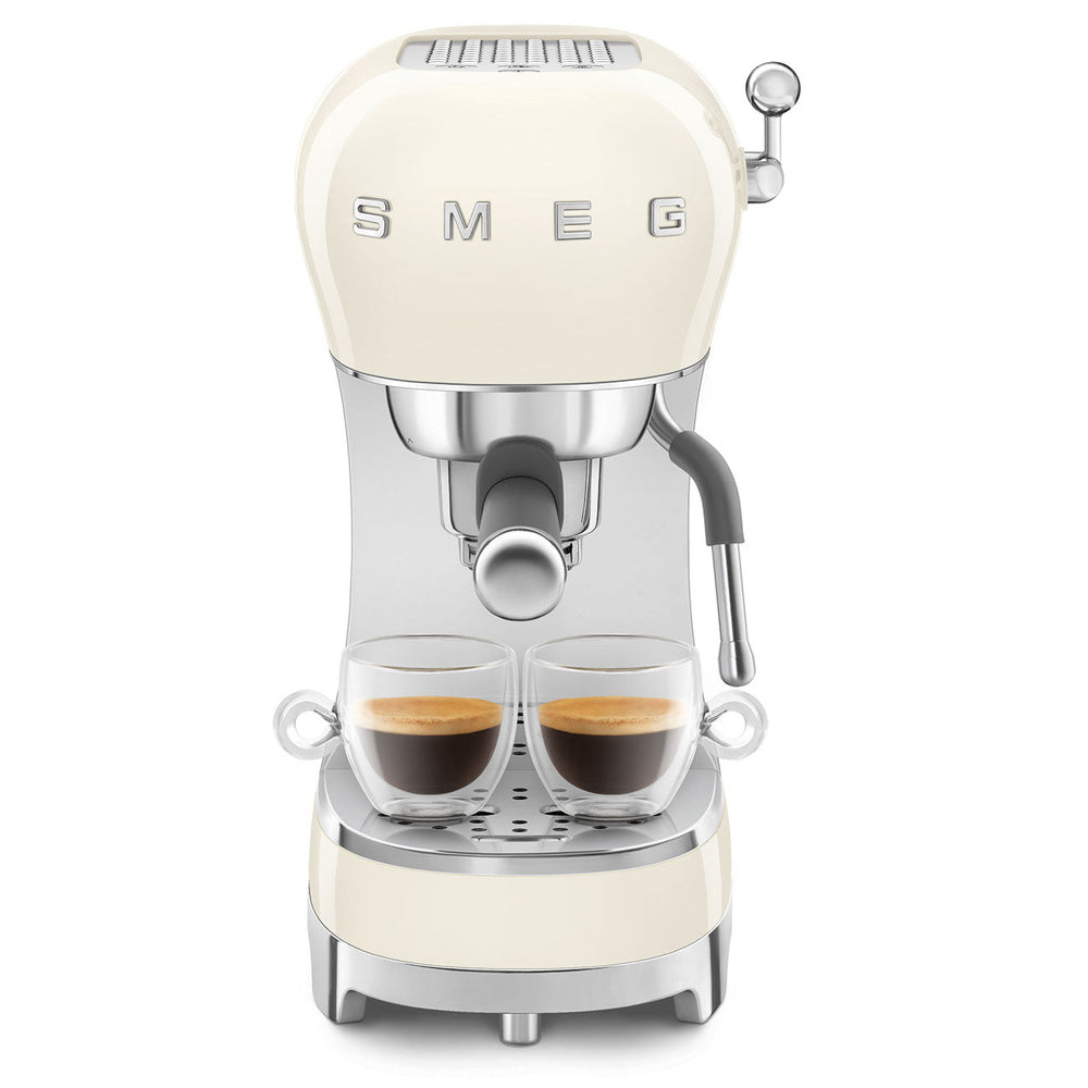 Ecf02, Cgf11, Ects01 Coffee Machine, Grinder & Tamping Set | Cream