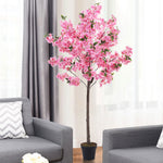 180cm Artificial Cherry Blossom Tree In Pot For Decoration