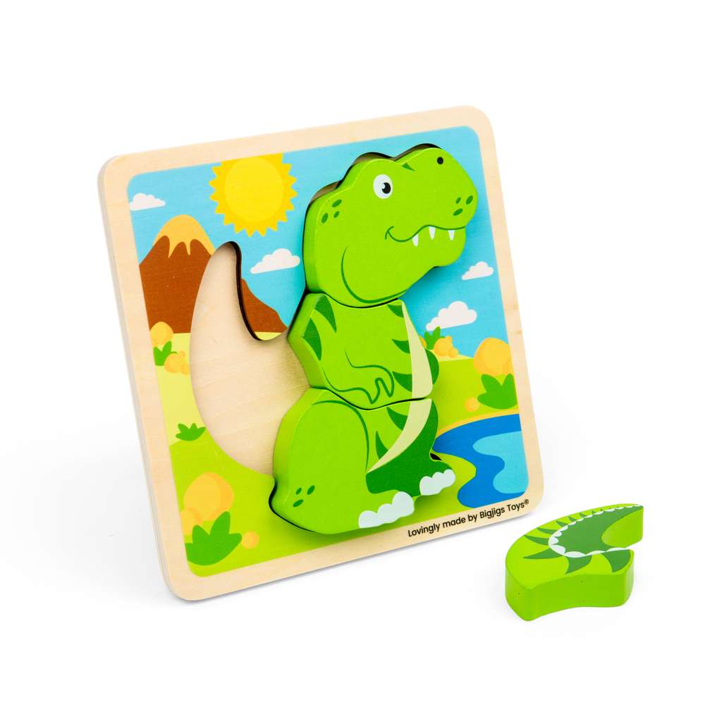 Bigjigs Toys Chunky Lift Out T-rex