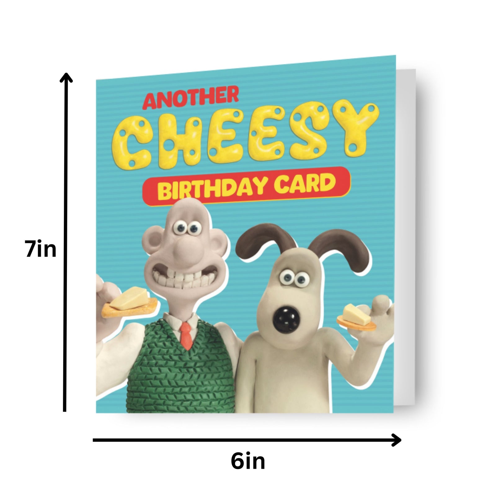 Wallace and Gromit Another Cheesy Birthday' Card Official Product