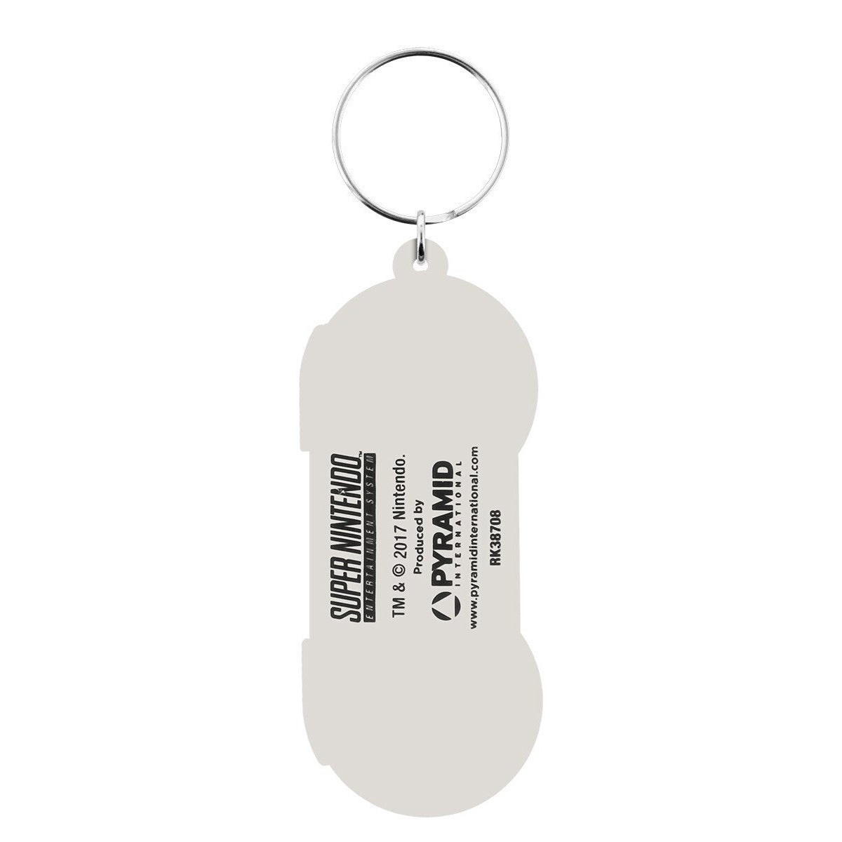 Snes Controller Keyring | One Size | White
