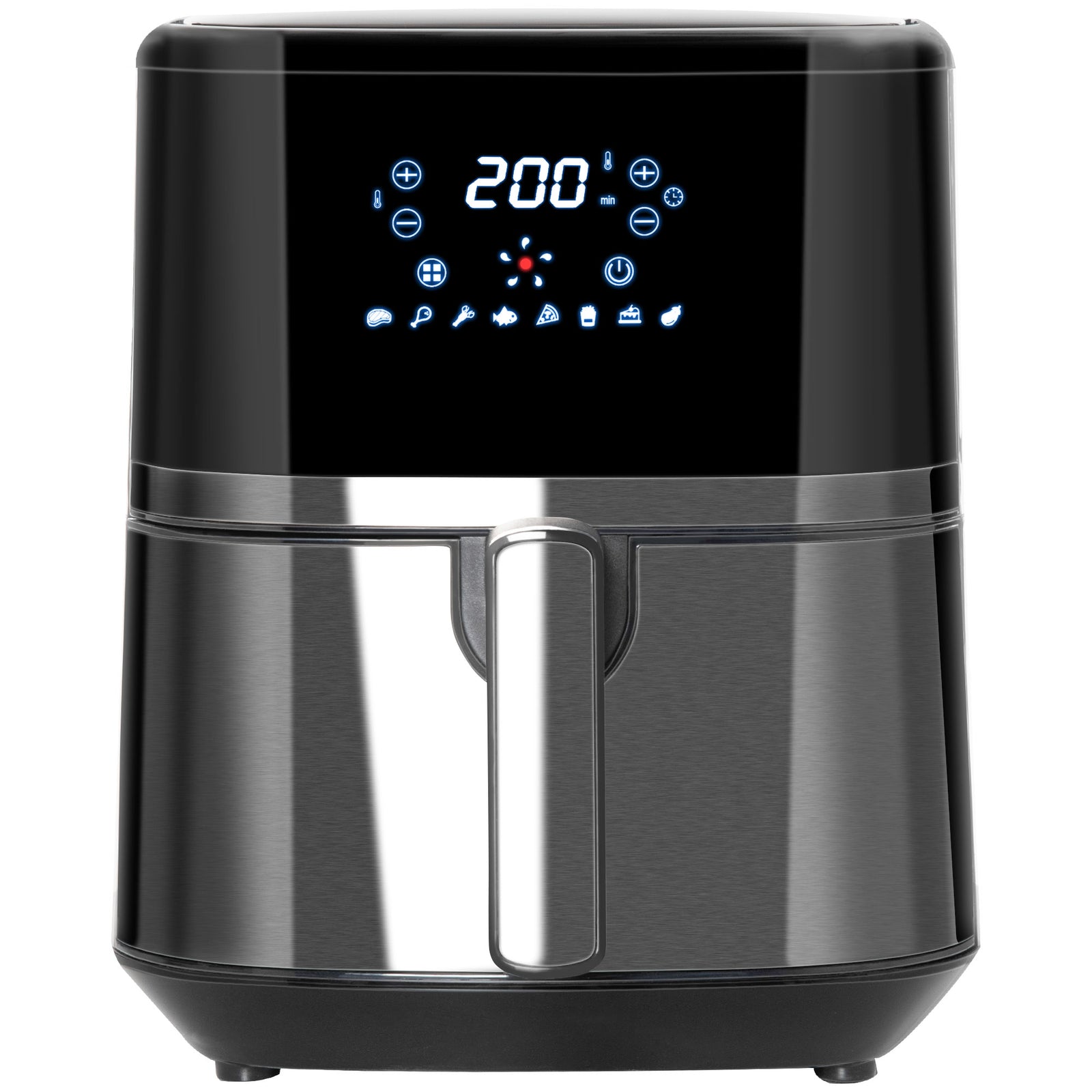 Air Fryer 4.5l 1500w With Digital Display Timer