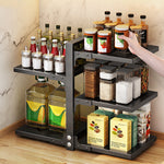 5/7-tier Adjustable Kitchen Pot Rack Organizer | Medium