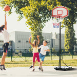 Portable Basketball Stand 175-215cm Hoop Base Net | Black