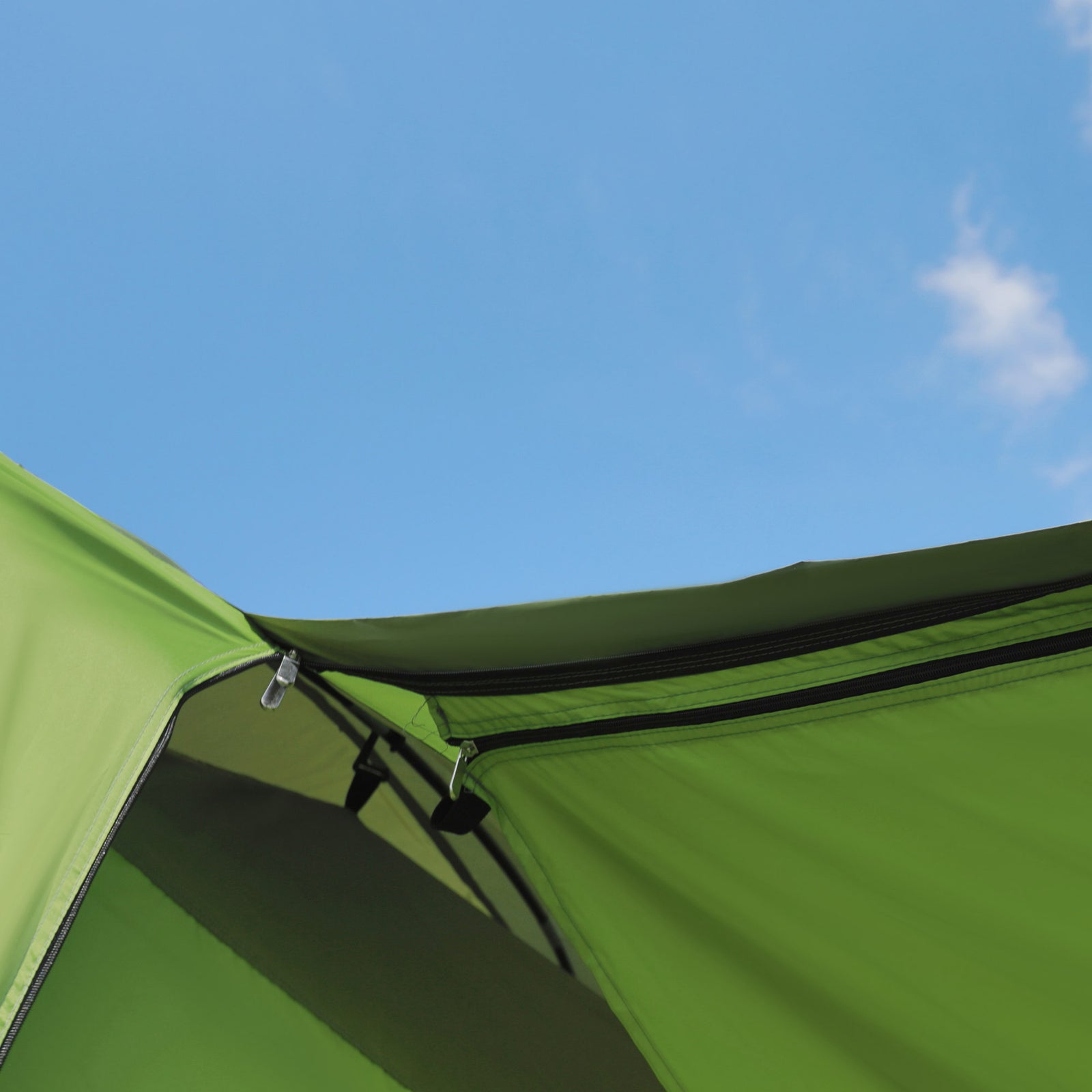Two Room Dome Tent Camping Shelter W/ Porch And Portable Bag
