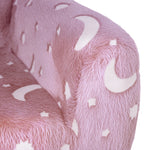 Kids Armchair, Glow In The Dark Chair For Bedroom, Pink | Pink
