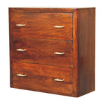 Solid Mango Wood Luca Chest Of Drawers