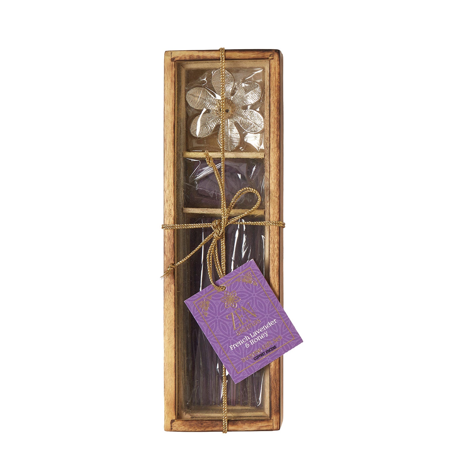 HOMESCAPES Zen Incense Gift Set French Honey