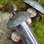 Secret Garden Nyjer Seed Feeder, Antique Finish | Green