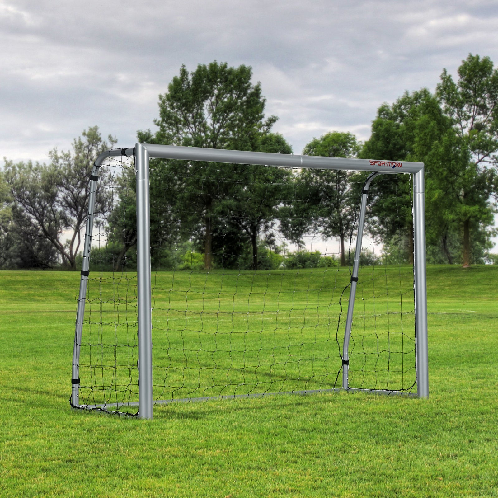 8ft X 5ft Football Goal Net For Garden | Gray