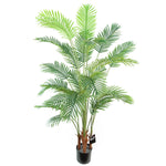 150cm Artificial Areca Palm Tree Potted In Black Pot