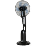 18" Pedestal Fan With Water Mist Spray, 2.8l Tank