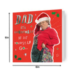 Dad Christmas Card Official Product