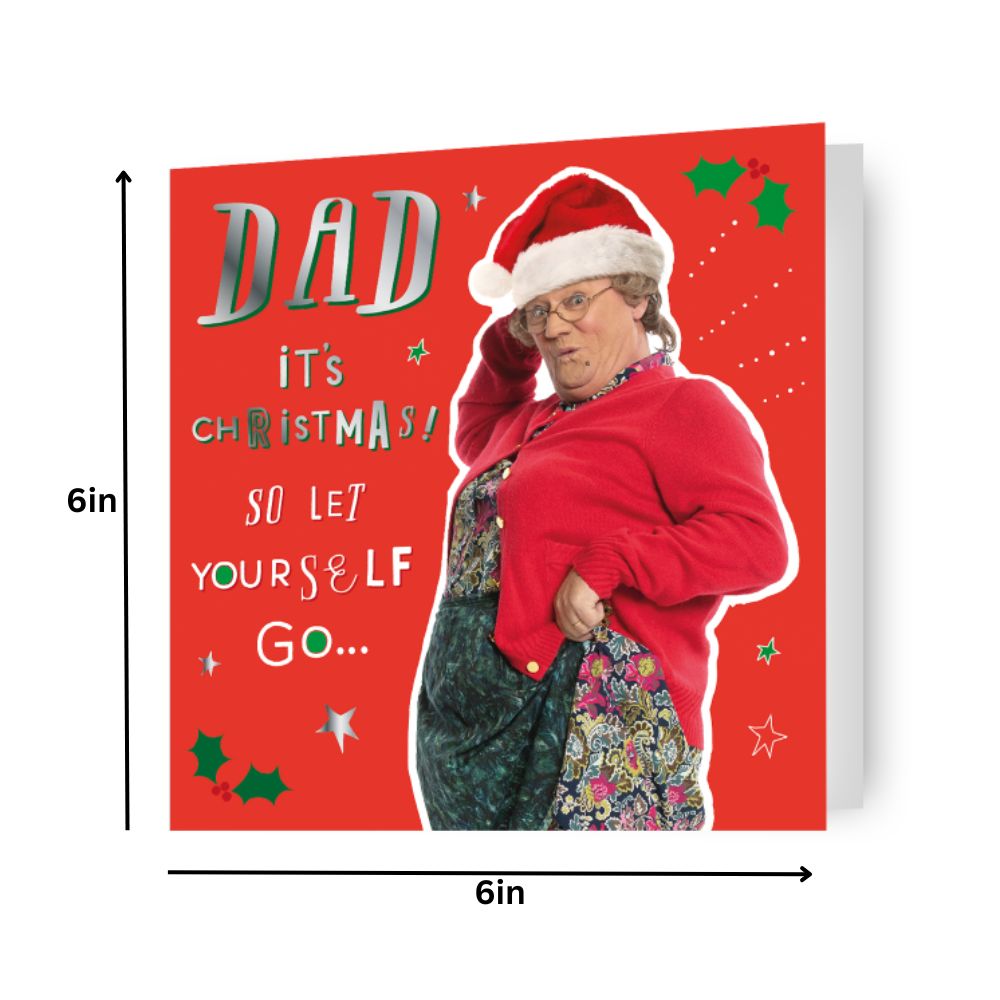 Dad Christmas Card Official Product