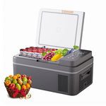 20l/25l Car Fridge Freezer Portable Compressor Car Refrigerator 12/24v Electric Cooler For Camping Down To -20℃ | Small