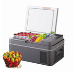 20l/25l Car Fridge Freezer Portable Compressor Car Refrigerator 12/24v Electric Cooler For Camping Down To -20℃ | Small