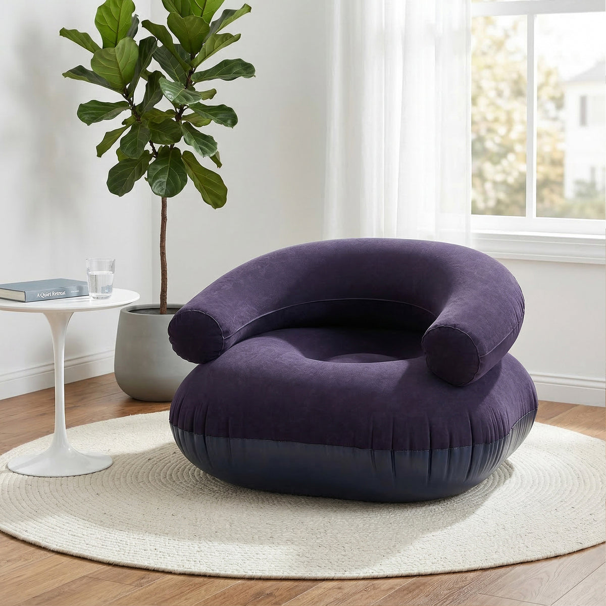 Portable Inflatable Sofa Lounge Chair | Blue