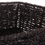Black Paper Rope Tray | Small | Black