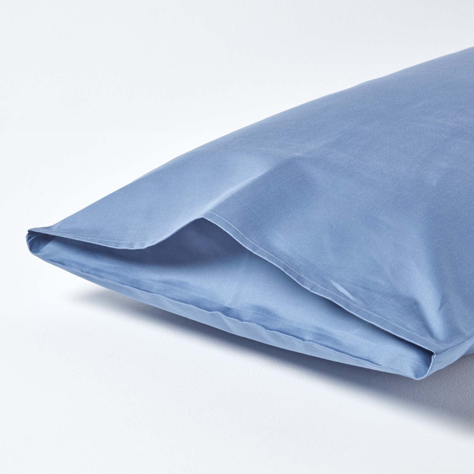 Egyptian Cotton Housewife Pillowcase 1000 Tc | King Pillow Case | Airforce Blue