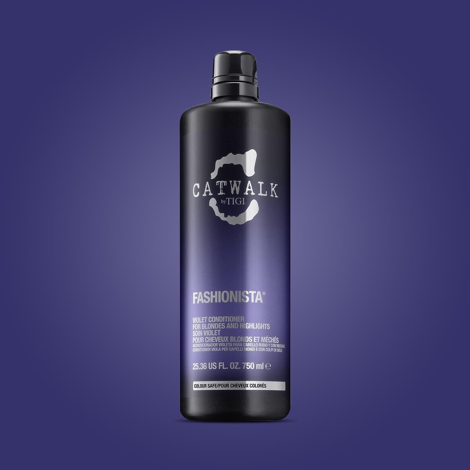 Fashionista Violet Purple Conditioner For Blonde Hair 750ml, 2pk